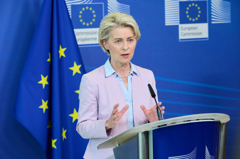 Ursula von der Leyen anuncia el tope del precio del gas ruso