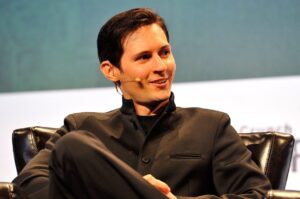 Pavel Durov, fundador de Telegram. Foto: ©TechCrunch/ Flickr.
