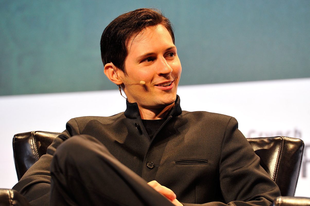 Pavel Durov, fundador de Telegram. Foto: ©TechCrunch/ Flickr.