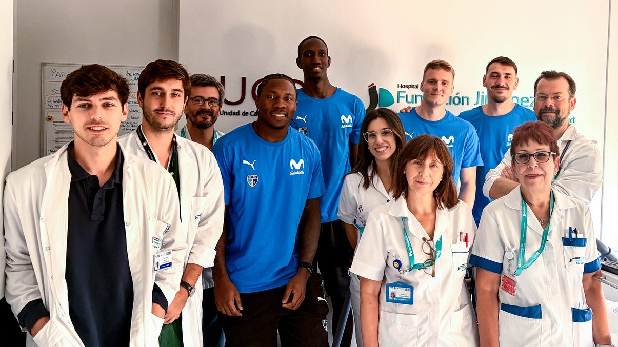 Reconocimientos médicos FJD Movistar Estudiantes 2026.