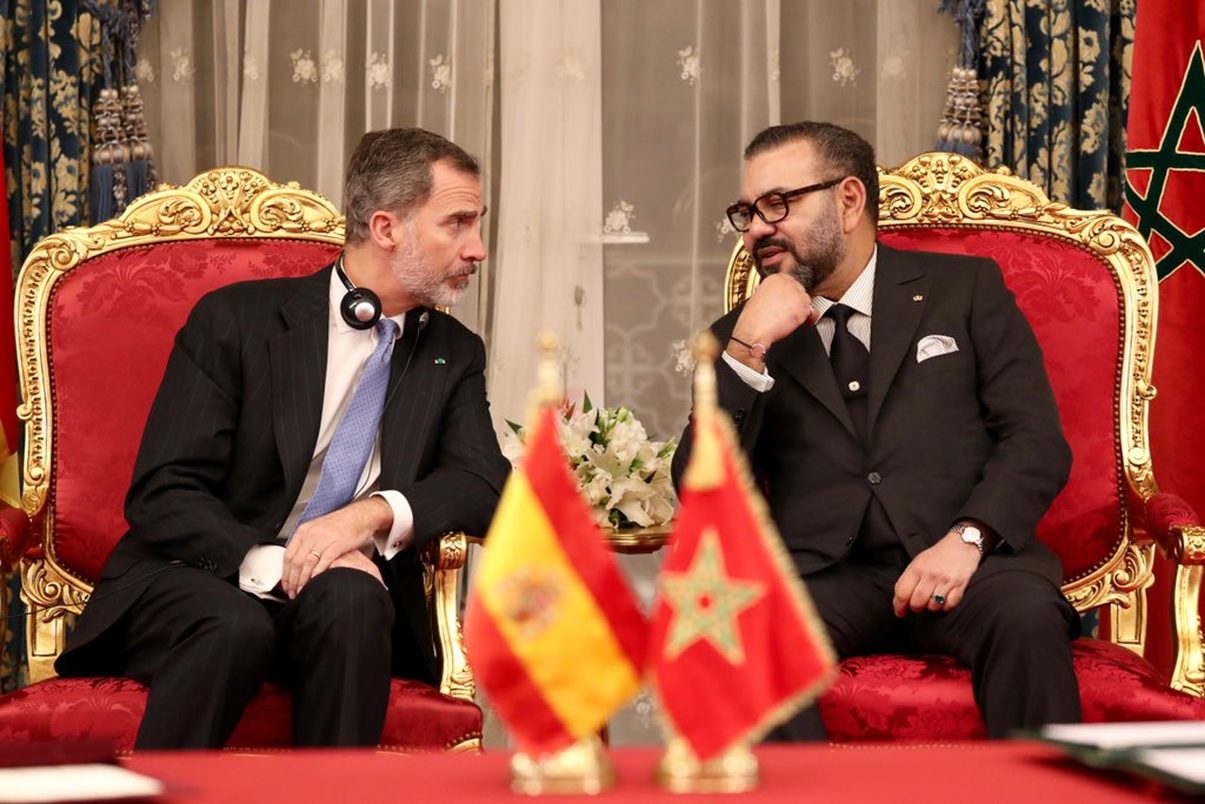 Felipe VI y Mohamed VI en la última visita oficial de Su Majestad. Foto: ©Casa Real/ Oficial.