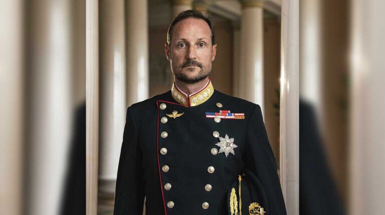 Primera foto oficial del rey Haakon VIII de Noruega. Foto: ©Casa Real de Noruega.