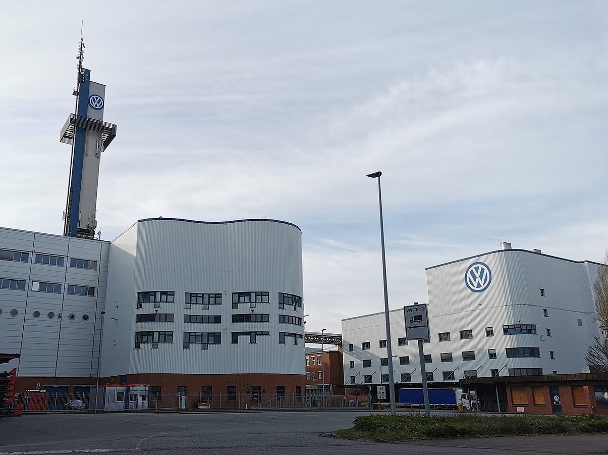 Recinto industrial de Volkswagen Osnabrück GmbH en la calle Narupstraße. Foto: ©N9713/ Wikimedia.