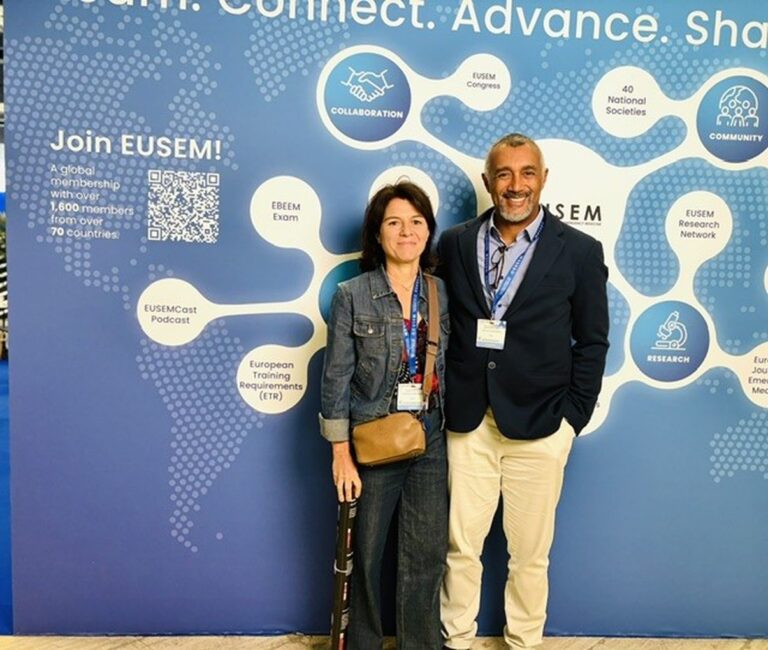 El HUIE presenta en el Congreso Europeo de Medicina de Urgencias los resultados de su Circuito de Urgencia Digital para reducir las esperas y aliviar la presión asistencial